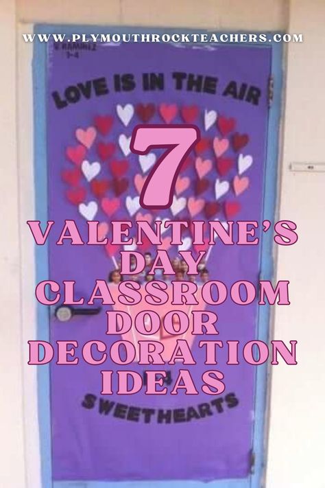 Spreading love in the classroom! Check out these adorable Valentine's Day door decoration ideas to bring warmth and joy to your teaching space. Valentine's Door Decoration, Classroom Doors For Valentines Day, Valentine’s Day Door Theme, February Door Decorations, February Door Ideas For Classroom, Valentines Door Ideas, Valentines Door Decorations, Valentines Day Door Decorations, Valentines Door Decor