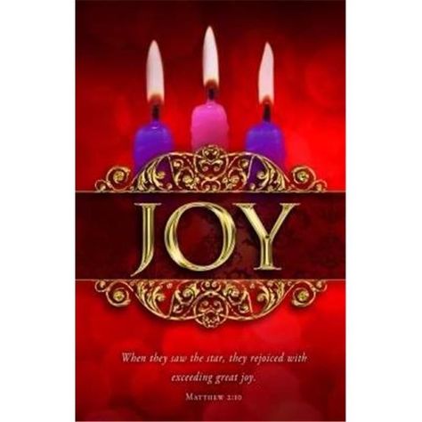 Warner Press 308575 Bulletin-C-Advent 3rd Sunday & Joy, Red, As Shown 3rd Sunday Of Advent, Second Sunday Of Advent, Advent Catholic, Birthday Wishes For A Friend Messages, Advent Prayers, Church Bulletins, Birthday Wishes For A Friend, Christmas Advent Wreath, New Year Happy