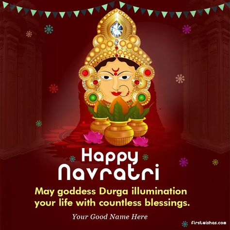 Happy Navratri 2022 Whatsapp status Image Navratri Blessings, Navratri Quotes, Navratri 2023, Navratri Wishes, Festival Wishes, Happy Navratri Images, Navratri Images, Goddess Durga, Good Morning Beautiful Pictures