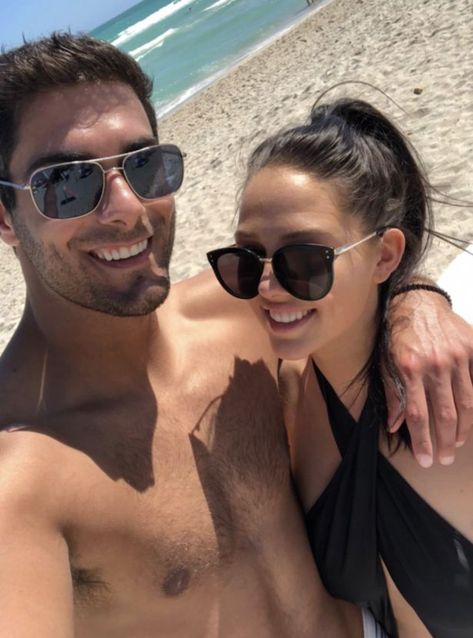 Who is Jimmy Garoppolo's girlfriend? All you need to know ahead of Super Bowl LIV - Mirror Online Football Guys, Jimmy Garoppolo, Bottle Service, Valar Morghulis, Things Under A Microscope, Half Time, American Sports, Four Seasons Hotel, Real Housewives