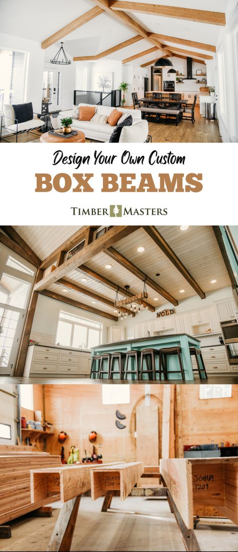 Faux Timber Frame Interior, Timber Frame Interior, Timber Frame Joints, Box Beams, Hunting Stuff, Frame Interior, Faux Beams, Timber Frame Homes, Cottage Ideas