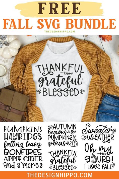 Fall Diy Shirts Vinyl, Fall Shirt Sayings, Thankful Shirt Ideas Vinyl, Free Fall Svg Files For Cricut Shirts & Tops, Fall Cricut Shirt Ideas, Cricut Ideas For Shirts, Fall Tshirt Designs Vinyl Svg Free, Diy Fall Shirts Vinyl, Free Fall Svg Files For Cricut