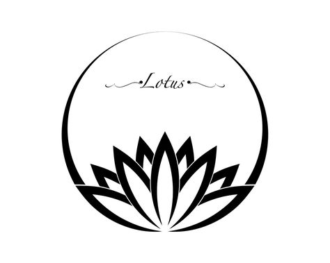 Lotus Logo Symbols, Lotus Flower Logo Design, Harmony Symbol, Lotus Vector, Forest Logo, Lotus Flower Logo, Water Lily Flower, Lotus Symbol, Lotus Logo