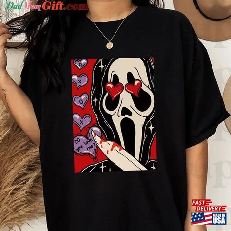 Scream Pjs, Ghostface Clothes, Ghostface Hoodie, Halloween Tops, Scream Ghostface, Wallet Minimalist, Halloween Top, Korean Casual Outfits, Mens Wallet