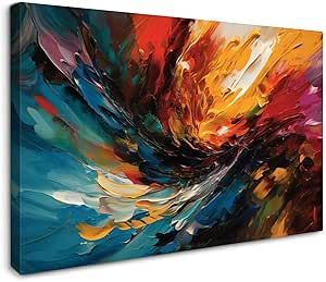 Walls Decor, Poster For Living Room, Hallway Office, Guest Room Office, Interior Wall Decor, Acrylic Pouring Art, Bathroom Guest, Graffiti Wall Art, Pouring Art