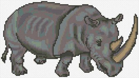 Rhino|37|4730|x-stitch|10 Free Patterns Online Cross Stitch Calculator, Cross Stitch Beginner, Baby Blanket Knitting Pattern, Blanket Knitting Patterns, Online Pattern, Adorable Animals, Plastic Canvas, Cross Stitch Designs, Free Patterns