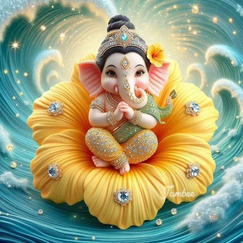 Ganesh Wallpapers, Ganapati Idol, श्री गणेश, Saraswati Mata, Photos Of Ganesha, Om Art, Shri Ganesh Images, Baby Ganesha, Boho Art Drawings