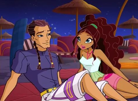 Aisha and Nabu/Gallery | Winx Club Wiki | Fandom Girls Are Awesome, Bloom Winx Club, Frozen Disney Movie, Clubbing Aesthetic, Totally Spies, Kids Shows, Episode 5, Winx Club, These Girls