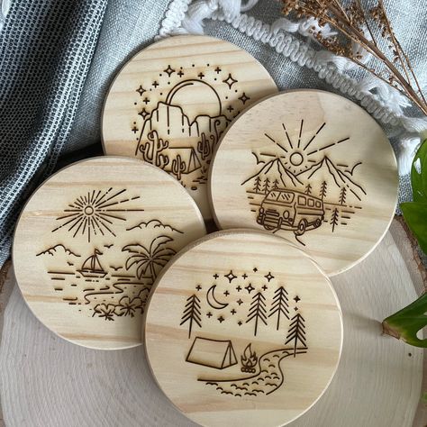 Christmas wood burning ideas