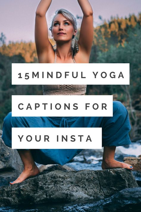 Instagram Captions For Yoga Poses, Yoga Pose Quotes, Yoga Poses For Instagram Posts, Yoga Bio Instagram, Yoga Inspo Quotes, Yoga Instagram Posts, Yoga Instagram Post Ideas, Yoga Social Media Posts, Yoga Captions Instagram