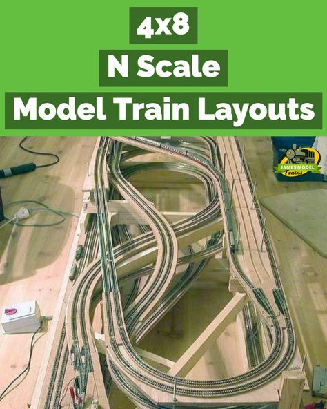 4x8 n scale layouts Train Set Table, Train Table Layout, Lionel Trains Layout, N Scale Train Layout, Lionel Train Sets, City Scenery, N Scale Layouts, Ho Train Layouts, Christmas Layout