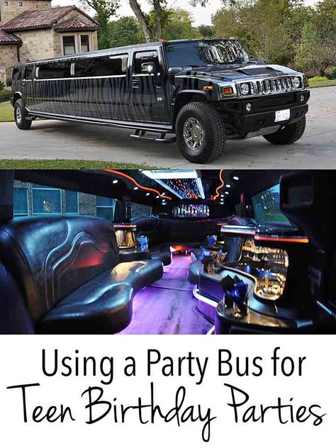 Decorate Party Bus For Birthday, Limo Ride Birthday Parties, Limo Decoration Ideas, Limo Scavenger Hunt Sweet 16, Sweet 16 Party Bus Ideas, Sweet 16 Limo Party Ideas, Party Bus Birthday Ideas, Party Bus Ideas Birthday, Limo Party Ideas