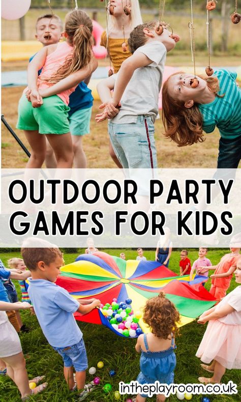 21 Awesome Outdoor Party Games for Kids Outdoor Teen Games, Outdoor Party Games For Kids, Outdoor Games For Teenagers, Outdoor Birthday Party, Backyard Party Games, Diy Party Games, Party Games For Kids, Outdoor Party Games, Backyard Birthday Parties