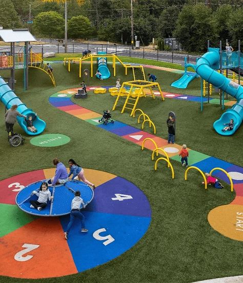 The Ultimate Guide to Preschool Playground Design: Crafting Safe and Fun Spaces Middle School Playground, Parkour Playground, Daycare Playground Ideas, Special Needs Playground, Playground Design Plan, School Playground Design, Childrens Museum Exhibits, Elementary School Playground, Daycare Playground