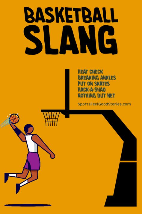 basketball slang Basketball Terminology, Hoop Games, Basketball Information, Embarrassing Moments, Feel Good Stories, Ncaa Basketball, High Jump, Shaquille O'neal, Basketball Games