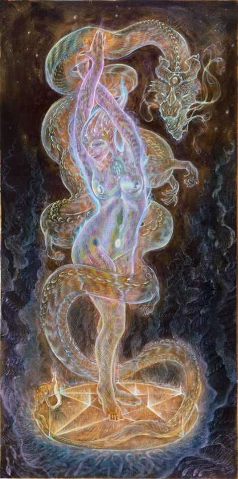 Energy Art, Women Painting, Feminine Art, Goddess Art, Oil On Canvas Painting, Visionary Art, Ethereal Art, Spiritual Art, Woman Painting