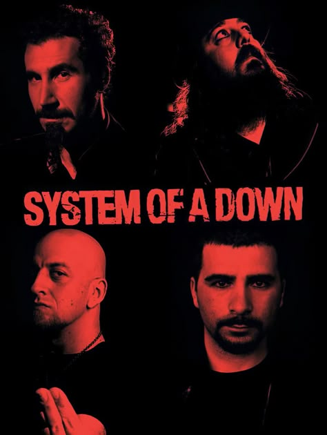 System Of A Down Poster, Serj Tankian, Posters For My Room, Posters To Print, Music Poster Design, System Of A Down, Music Taste, Music Posters