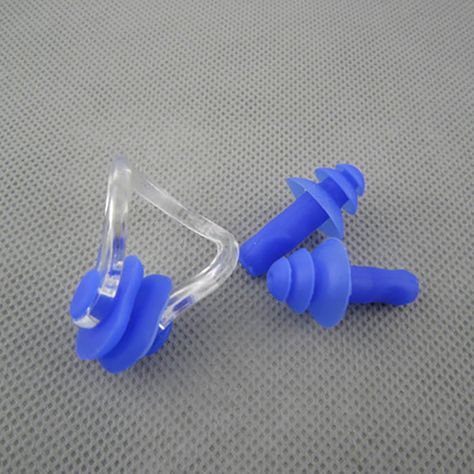 Silicone Swimming Earplug Nose Clip  #silicone #swimming #earplug #noseclip #accessories Nose Clip, Ear Plugs, Sports Accessories, Headphones, Swimming, Sports