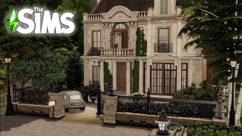 Brooks Bridge house | Patreon Sims 4 Builds, Goth Houses, Bridge House, Beautiful Small Homes, Sims 4 Build, Sims 4 Houses, Winter Garden, The Sims, Small House