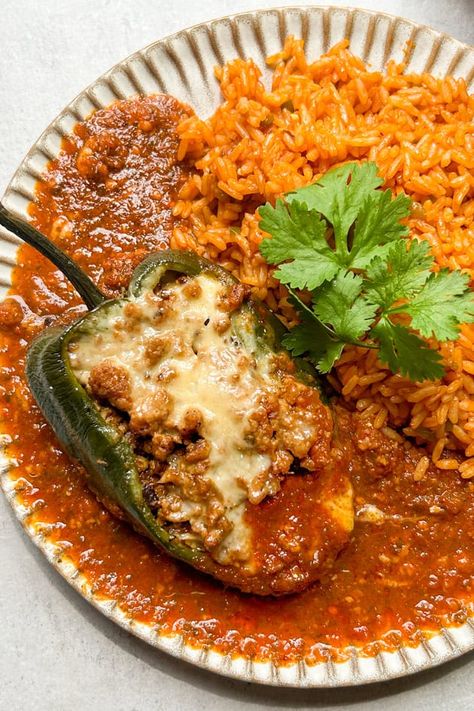 Spiced Turkey and Dubliner Stuffed Poblano Peppers Dubliner Cheese Recipes, Broccoli Stuffed Chicken Breast, Dubliner Cheese, Poblano Peppers Recipes, Indulgent Recipes, Turkey Spices, Easy Homemade Salsa, Fall Dinners, Stuffed Peppers Turkey