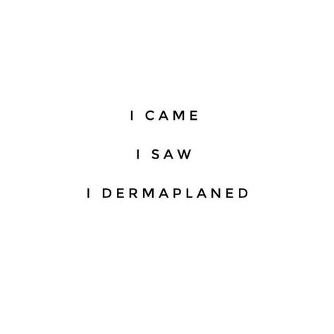 Brittany Melnychuk on Instagram: “Dermaplaning: a professional will take a scalpel, and with gentle short stroke like motions across the entire face and chin area. This…” Esthetician Clothes, Derma Planing, Eye Aesthetics, Facials Quotes, Esthetician Life, Esthetician Quotes, Medical Aesthetician, Beauty Skin Quotes, Salon Quotes