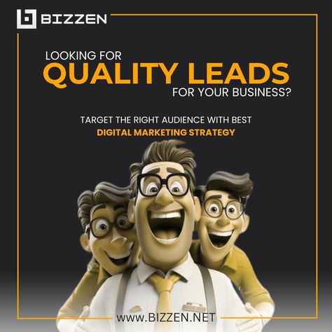 Lead generation is one of the most effective marketing strategies for businesses. It enables them to generate targeted, high-quality leads, which will help them grow their customer base and sales. #LeadGeneration #Bizzen #BusinessGrowth #MarketingStrategy #SalesLeads #TargetedLeads Sales Leads, Effective Marketing Strategies, Marketing Strategies, Digital Marketing Strategy, Lead Generation, Business Growth, Marketing Strategy, Digital Marketing, Marketing