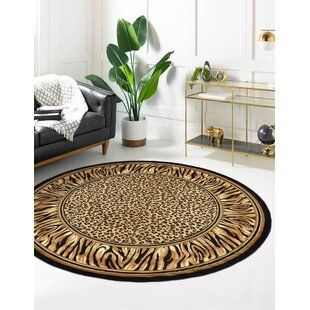 Afrocentric Decor, Print Rug, Safari Adventure, Round Light, Bohemian Bedroom, Safari Style, Unique Loom, Round Rug, Girls Club