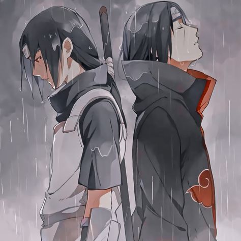 Itachi Uchiha Rain, Uchiha Brothers, Menma Uzumaki, Itachi Uchiha Art, Uchiha Itachi, Nose Drawing, Animated Wallpapers For Mobile, Blue Wallpaper Iphone, Cool Anime Wallpapers