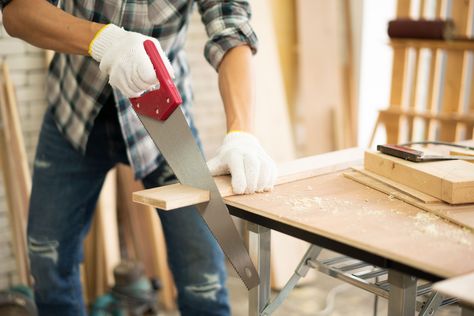 Get to know the different types of saws, both manual and powered, and learn which type of saw should be first on your list to purchase for home improvement and DIY projects. Types Of Saws, Skil Saw, Miter Saws, The Family Handyman, Storage Tips, Concrete Steps, Family Handyman, Hand Saw, Green Wood