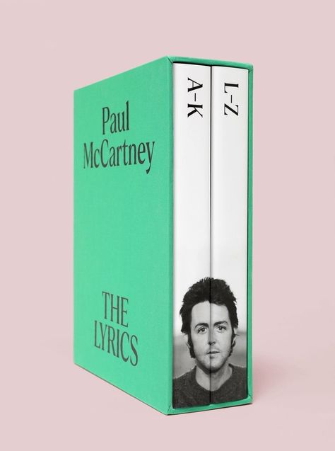 The Lyrics | D&AD Awards 2022 Pencil Winner | Trade Books | D&AD Lyric Book Design, Lyric Book, Trade Books, Award Winning Books, All In The Family, Family Books, Personalized Notebook, Graphite Pencils, Paul Mccartney