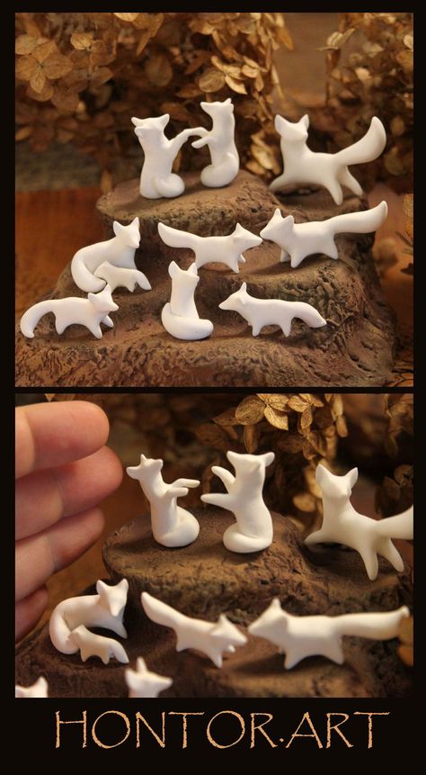 Excellent Free of Charge Clay sculpture easy Concepts #Charge #Clay #Concepts #easy #Excellent #Free #sculpture Clay Sculpture Easy, Animals Polymer Clay, Sculpture Easy, Clay Fox, Totem Art, Fox Sculpture, Crea Fimo, Fantasy Animals, Sculptures Céramiques