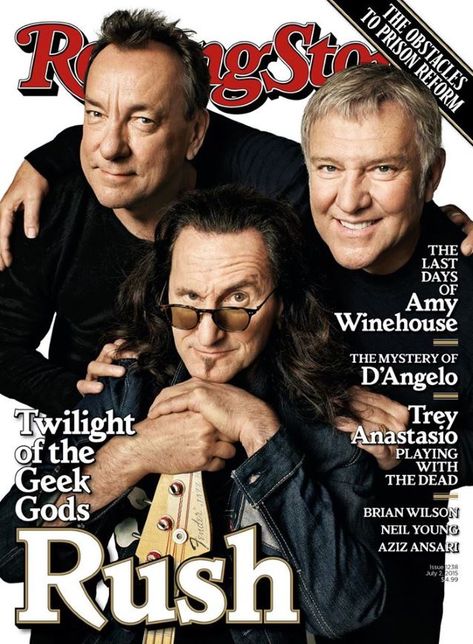 Rolling Stone Magazine Cover, Rush Concert, Trey Anastasio, Rush Band, Rolling Stone Magazine, Neil Peart, Rolling Stones Magazine, Tame Impala, Progressive Rock