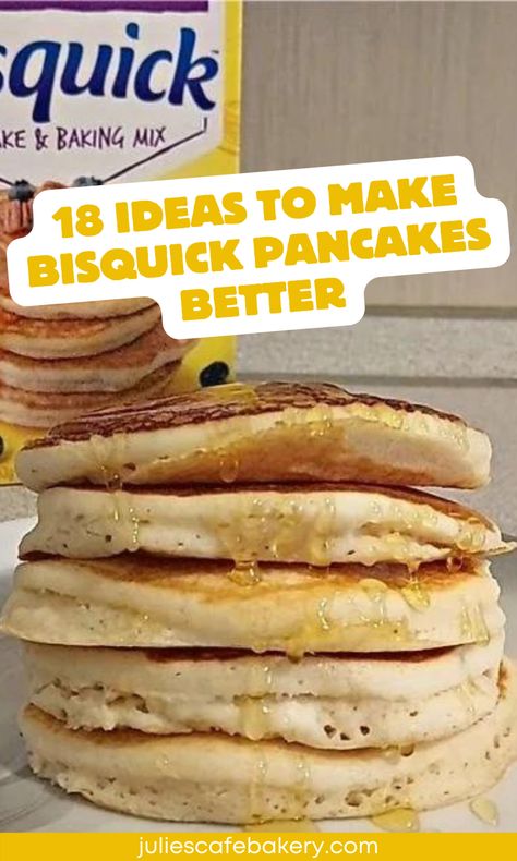 How To Make Bisquick Pancakes Better Pancakes From Bisquick, Pancake Bisquick Recipe, How To Make Bisquick Pancakes Better, Bisquick Recipes Pancakes, Bisquick Pancakes Melt In Your Mouth, Best Bisquick Pancakes, Bus Quick Pancakes, Bisquick Pancakes Fluffy, Fluffy Bisquick Pancakes