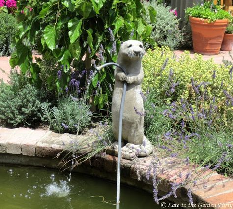 Garden Sculptures & Statues, Otter Statue, Garden Cages, Garden Ornaments Ideas, Outdoor Mirrors, Garden Bridges, Stone Garden Statues, Garden Screens, Rusty Garden