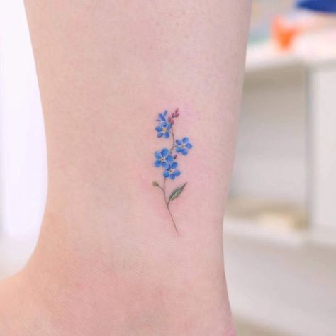 Plumbago Tattoo, Forget Me Knot Tattoo, J Tattoo, Favorite Tattoos, Knot Tattoo, Mini Tattoos, Tatting, Tattoo Ideas, Knot