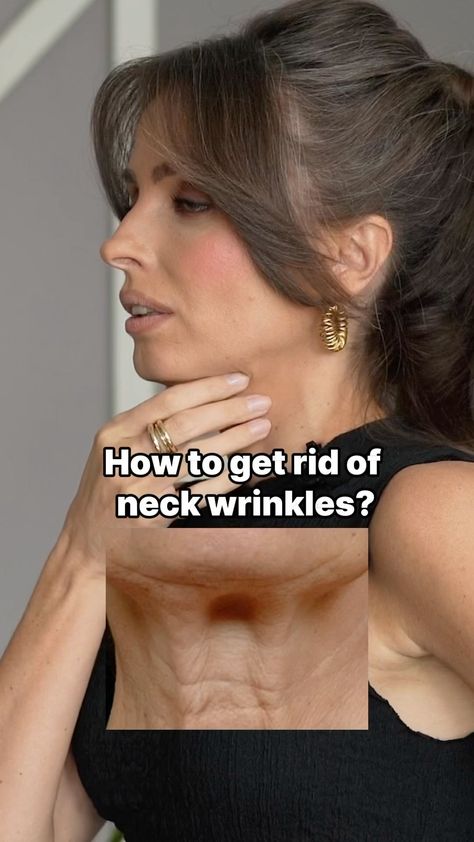 Instagram Neck Wrinkles Get Rid Of, Facial Excersizes, Tomato Skin Care, Turkey Neck Exercises, Jaw Exercises, Face Lift Exercises, Facial Exercise, Skin Care Home Remedies, Facial Massage Routine