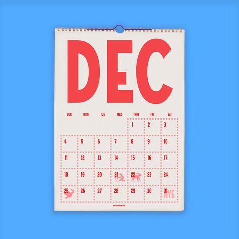 Calendar Design Inspiration, Print Workshop, Big Banana, Wall Calendar Design, Calendar Designs, 달력 디자인, 타이포그래피 포스터 디자인, Risograph Print, Book Design Layout