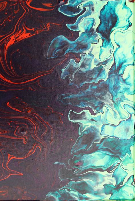 This piece is a combination of fire and ice. There are light teal and red orange hints that resemble flames formed into the deep marine blue. Created in Duncanville, TX on August 17, 2017. Fire And Ice Drawing, Blue Fire, Coffee Wallpaper Iphone, Flame Art, Coffee Wallpaper, Pretty Phone Wallpaper, Skull Painting, Blue Flames, Blue Island