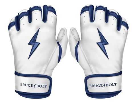 Bruce Bolts, Bolt Logo, Softball Stuff, Softball Gloves, Baseball Gear, Batting Gloves, Stitching Techniques, Baseball Glove, Wrist Support