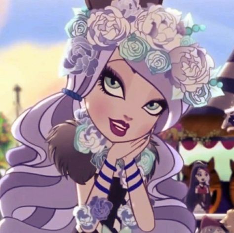 Kitty Ever After High, Ever After High Spring Unsprung, Ever After High Kitty Cheshire, Spring Unsprung, Ever After High Aesthetic, Ever After High Rebels, Ever After High Characters, Ever After High Icons, Kitty Cheshire