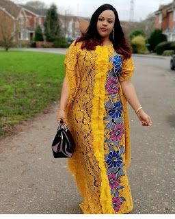 Latest Style For Ankara, Ankara Combo Styles, Style For Ankara, Ankara And Lace Combo, Ankara And Lace, Ankara Long Gown Styles, Long African Dresses, Best African Dresses, African Fashion Skirts