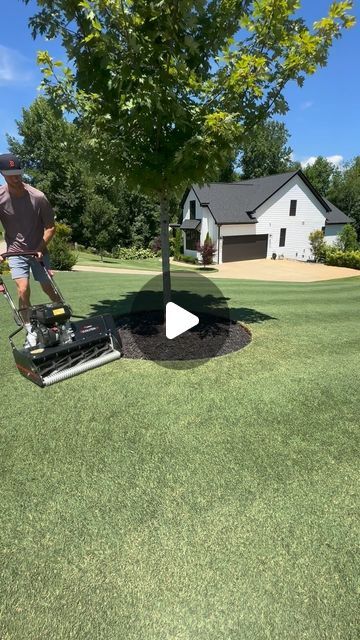 The Lawn Dad on Instagram: "This tree ring needed a serious update around the edges! Happy how it turned out ⛳️
.
.
.
👉🏻 link in my bio for the bed edger I used #diy #garden #satisfying #edging" Best Lawn Edger, Garden Edger, Lawn Edger, Tree Ring, Edging Ideas, Pool Fence, Diy Gardening, Tree Rings, Garden Edging