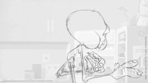 Animator: Mael Gourmelen Character: Dad Film: I’m a monster (2010) Studio: Headless Productions Video: https://vimeo.com/125402857 Drinking Animation, Eating Animation, Smear Frames, Animation Desk, Hand Drawn Animation, Traditional Animation, Principles Of Animation, Pencil Test, Animation Storyboard