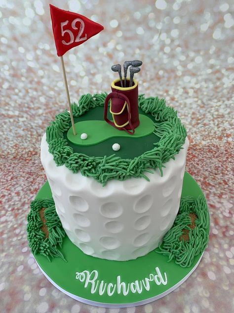 Golf Course Cakes For Men Birthdays, Funny Guy Birthday Cake, Golfing Cakes For Men, Golf Birthday Cake Ideas, Golf Birthday Cake For Men, Golf Cake Ideas For Men, Golf Theme Cake Ideas, Golf Theme Birthday Cake, Golf Cakes For Men