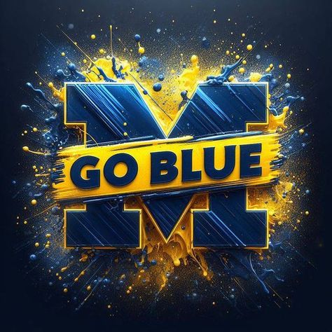 Michigan Go Blue, Facebook Engagement Posts, University Of Michigan Wolverines, Michigan Wolverines Football, Wolverines Football, Facebook Engagement, Football Images, Michigan Football, Go Blue