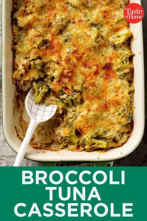 Winter Casserole Recipes, Tuna And Broccoli, Tuna Broccoli, Broccoli Casserole Healthy, Fish Casserole, Tuna Casserole Recipes, Slow Cooker Casserole, Broccoli Bake, The Weather Outside Is Frightful