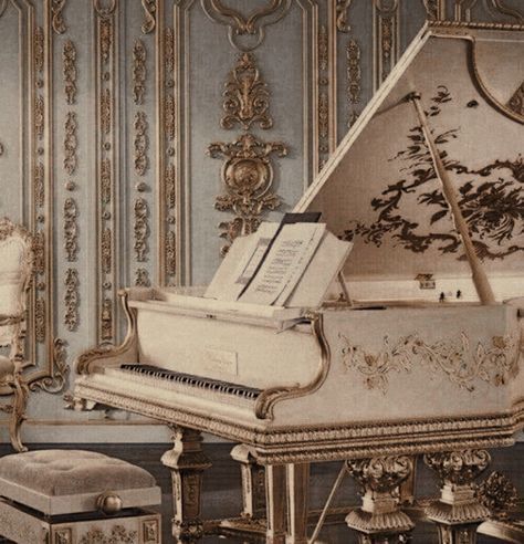 Piano Aesthetic, Cinderella Aesthetic, Royal Ball, Royal Aesthetic, Grand Piano, Studio Shoot, Music Room, Marie Antoinette, Shadowhunters