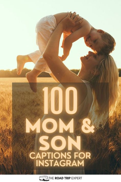 Mom and Son Captions for Instagram Mom And Son Quotes, Mom Captions For Instagram, My Boys Quotes, Mom Captions, Caption For Mom, Captions For Instagram Photos, Love For Son, Mothers Love For Her Son, Son Love Quotes