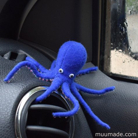 Felt Octopus Pattern, Octopus Sewing Pattern Free, Felt Octopus Pattern Free, Octopus Stuffed Animal Pattern, Octopus Sewing Pattern, Sew Octopus, Octopus Sewing, Felt Octopus, Felt Stuffies