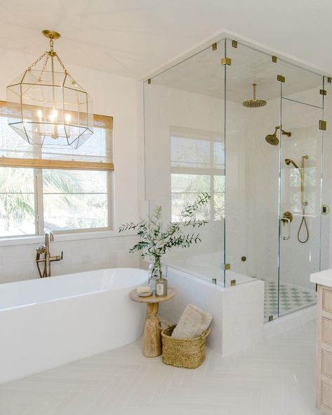 K E L S E Y J O N E S (@roomeyandco) • Instagram photos and videos Steam Showers Bathroom Master Bath, Checkerboard Tile, Primary Bed, Primary Bath, Bathroom Remodels, Steam Shower, Shower Walls, Bathroom Redesign, Master Bath Remodel